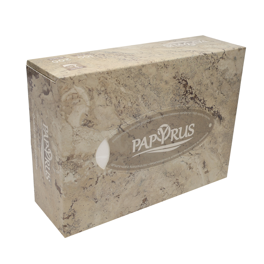 Տուփով քաշովի անձեռոցիկ / փոքր STONE