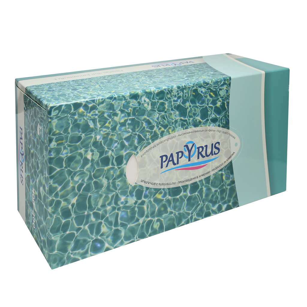 Տուփով քաշովի անձեռոցիկ / երկար-բարձր WATER